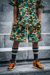 CTLS | "CREW" Camo Shorts