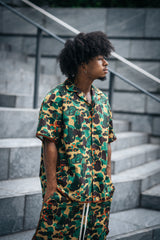 CTLS | "CREW" Camo Short Sleeve Shirt