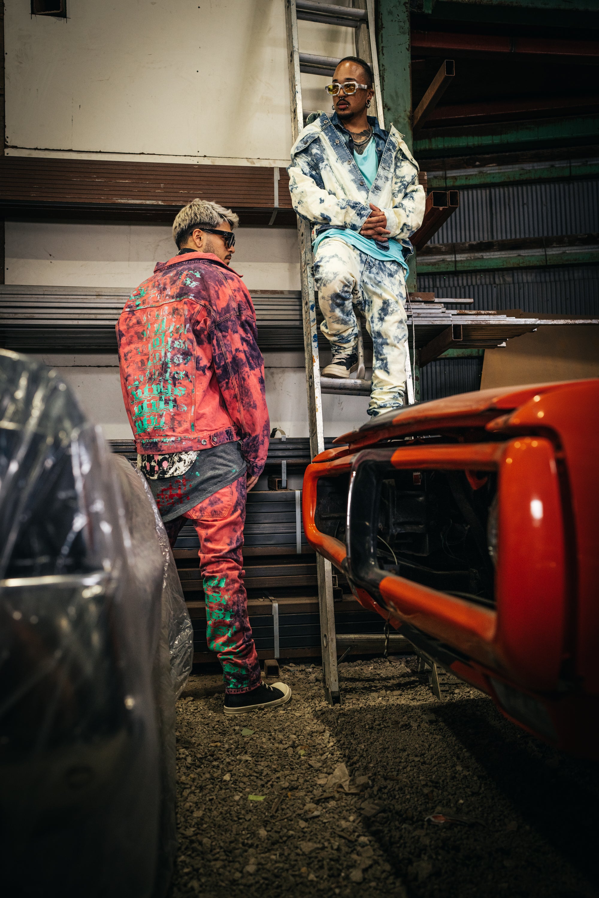 Denim Pants Special Red '23