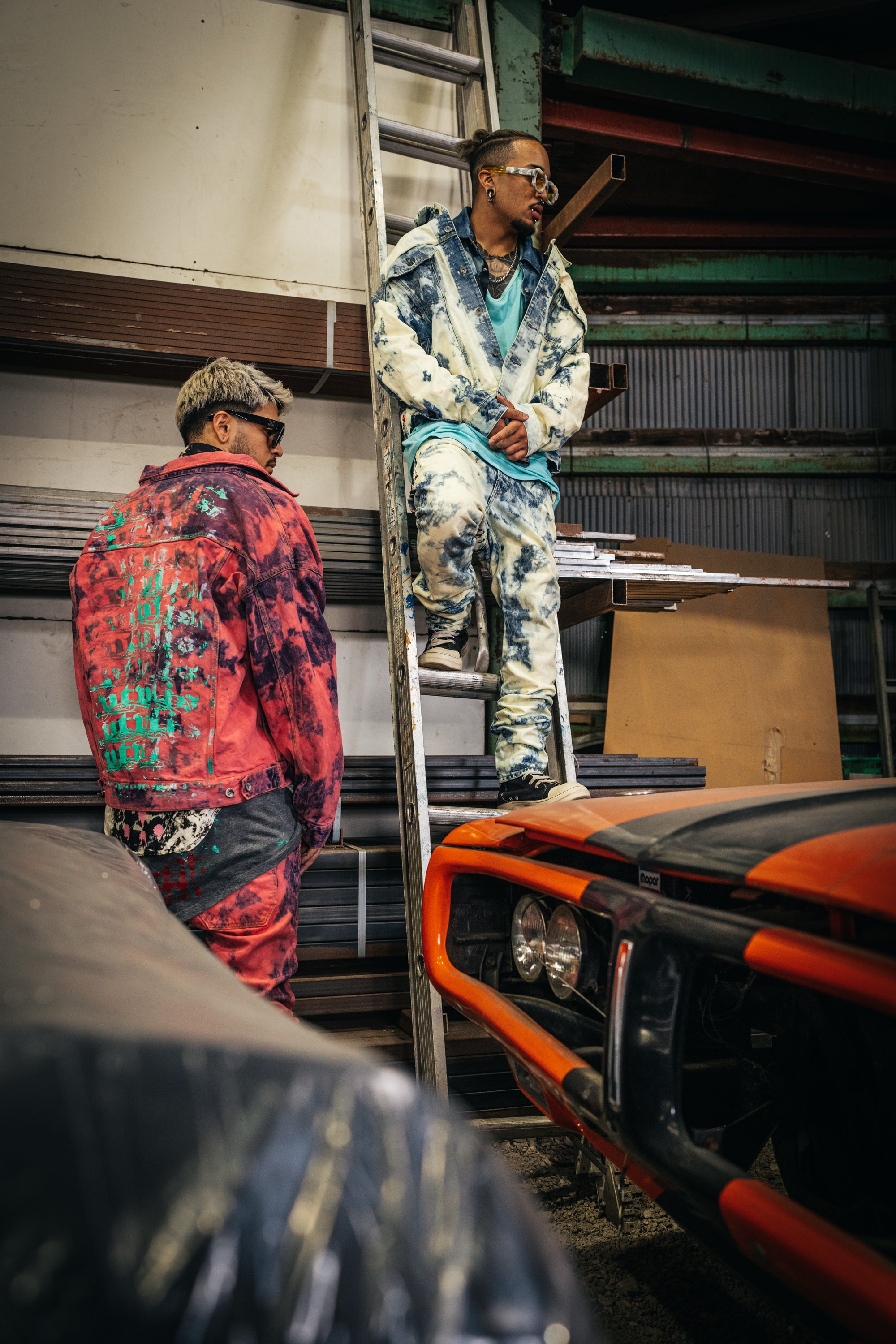 Denim Pants Special Red '23