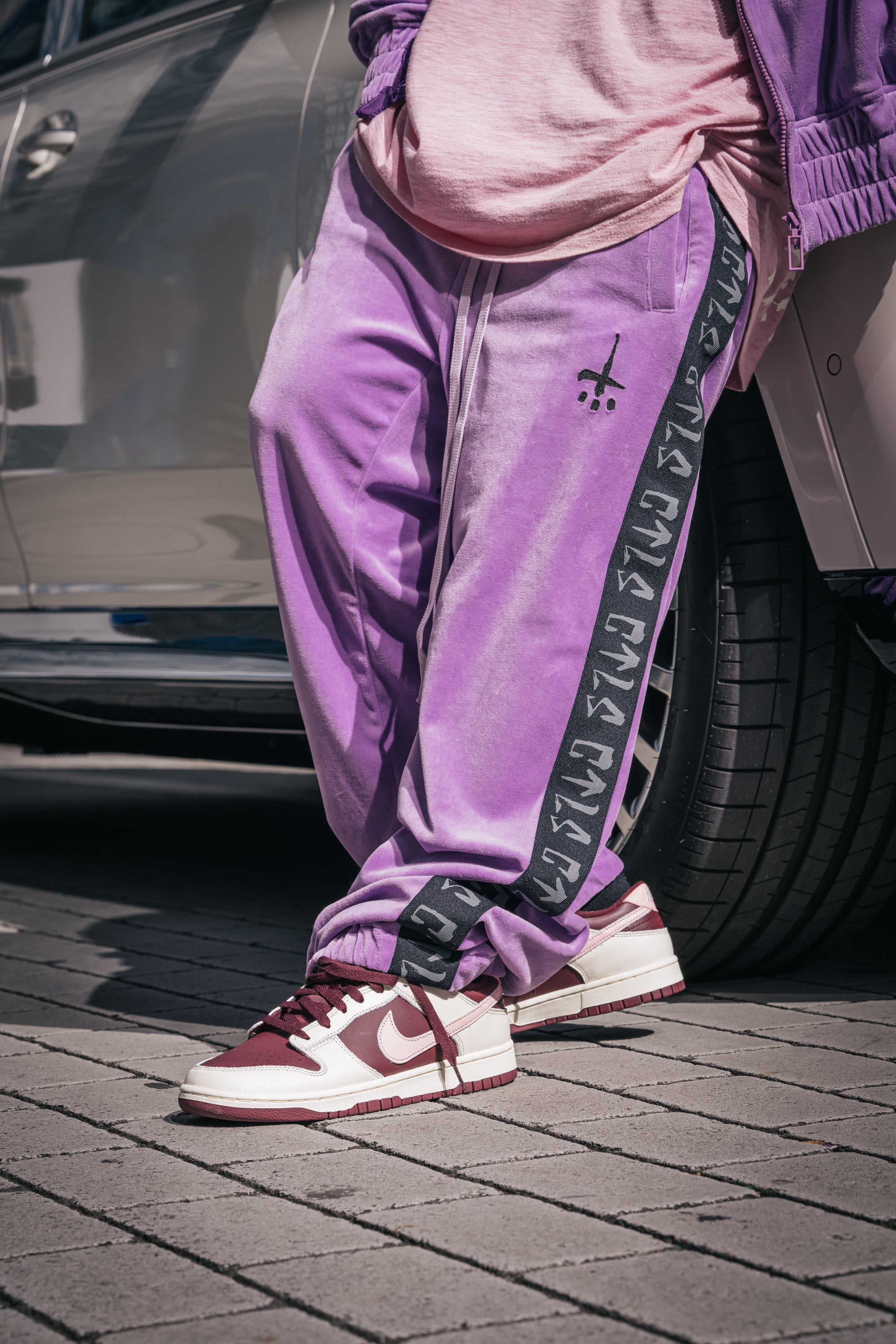 Velour Track Pants
