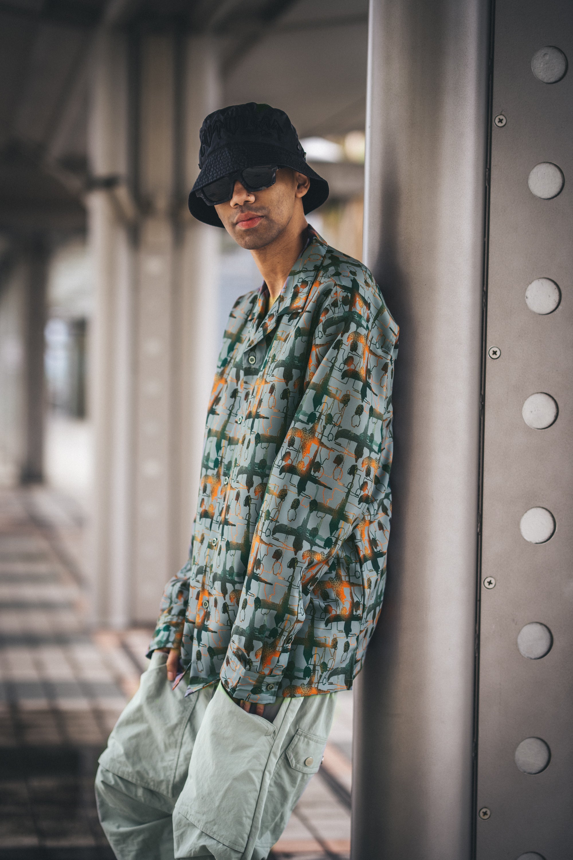 Crosses Pattern Shirt