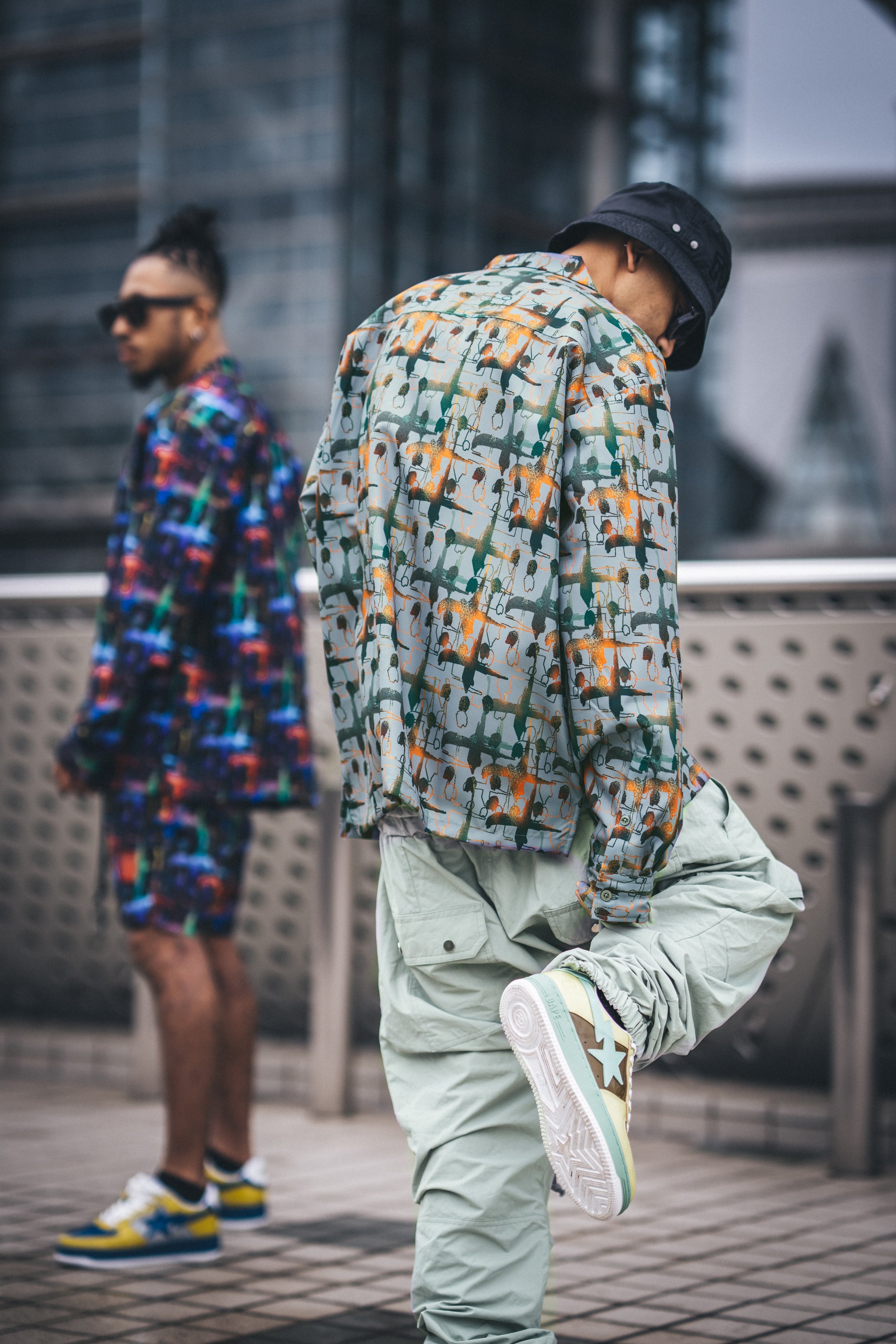 Crosses Pattern Shirt