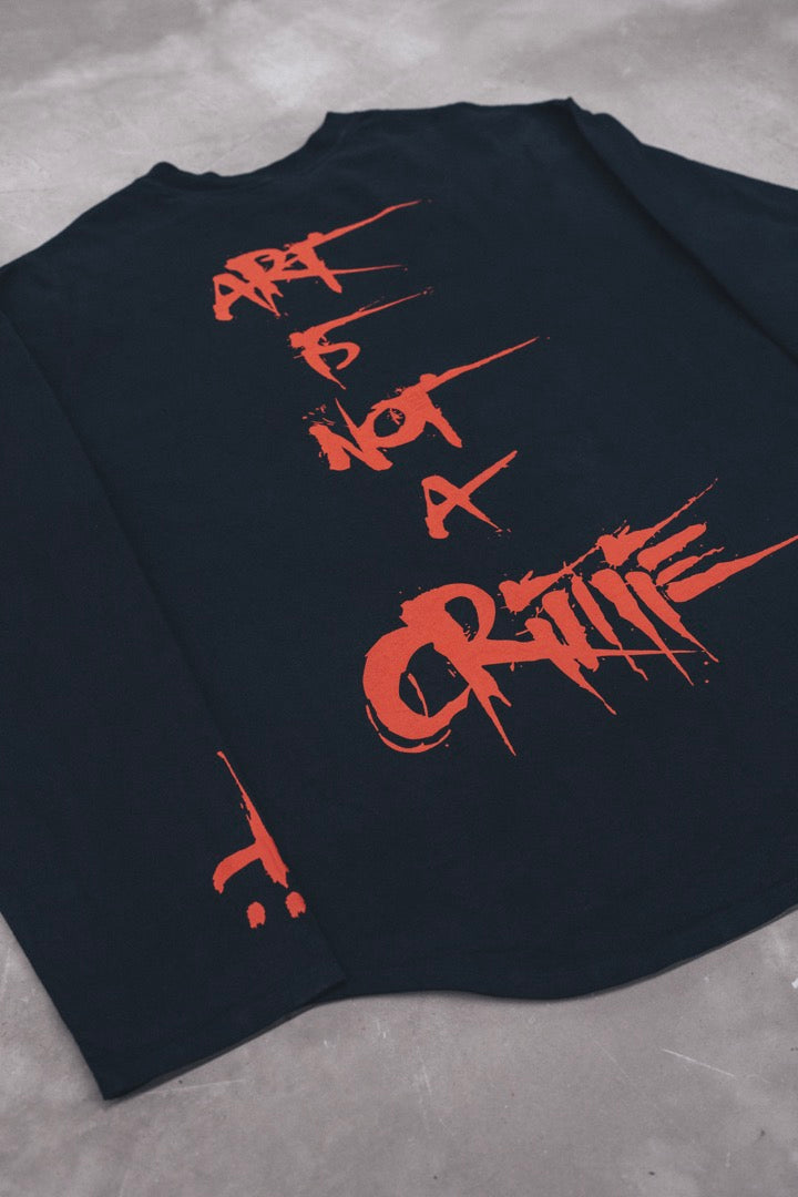 CTLS | Art Is Not A Crime Longsleeve Tee