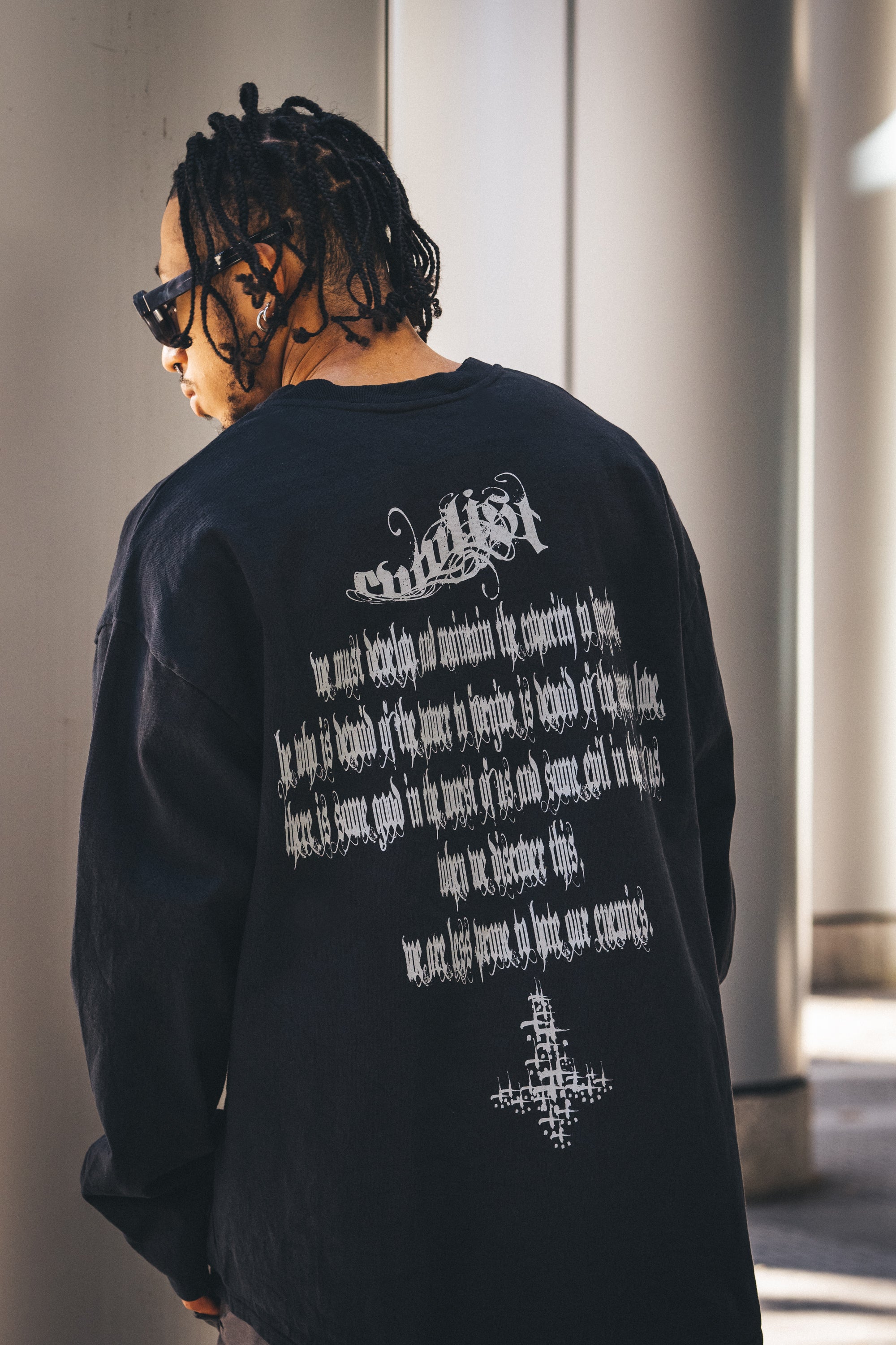 "TIES" Photo Longsleeve Tee