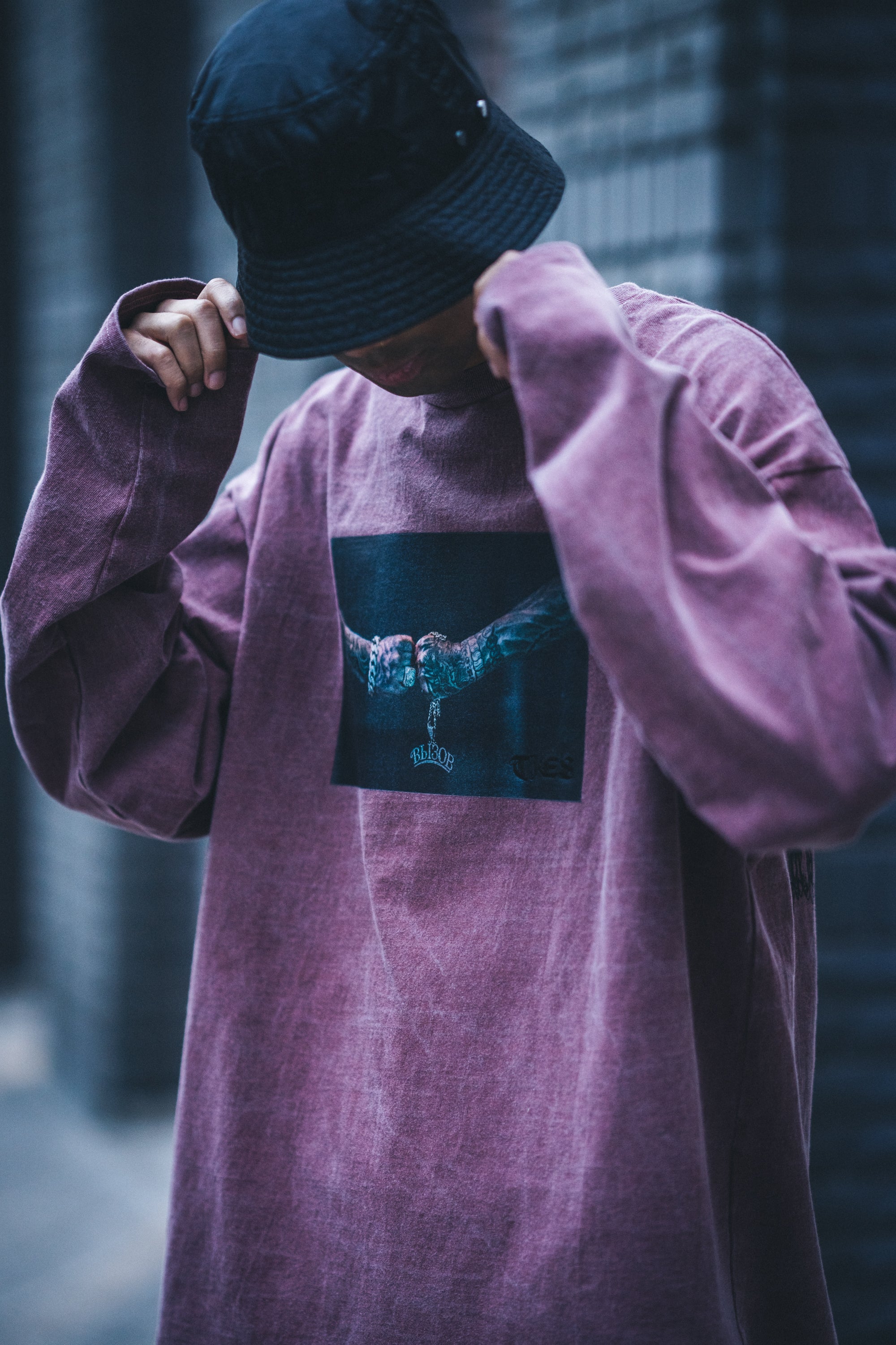 "TIES" Photo Longsleeve Tee
