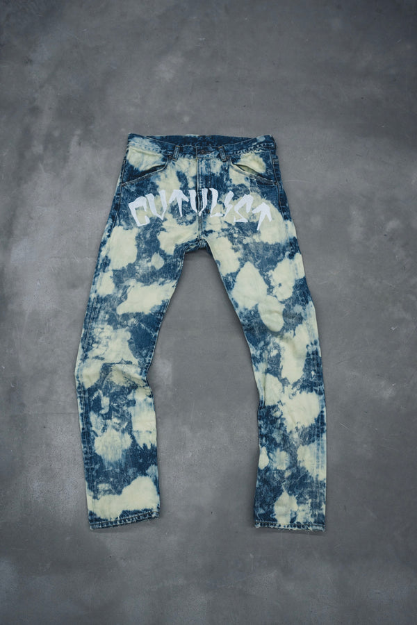 CTLS | "CVTVLIST" Denim Pants [Bleach*White]