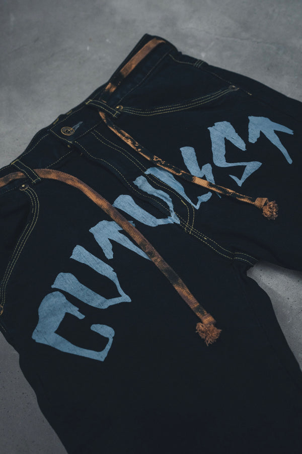 CTLS | "CVTVLIST" Denim Pants [Black*Blue]