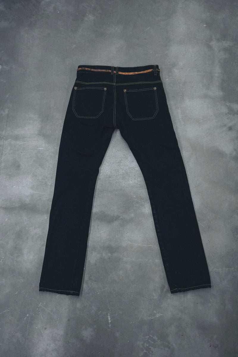 CTLS | "CVTVLIST" Denim Pants [Black*Blue]