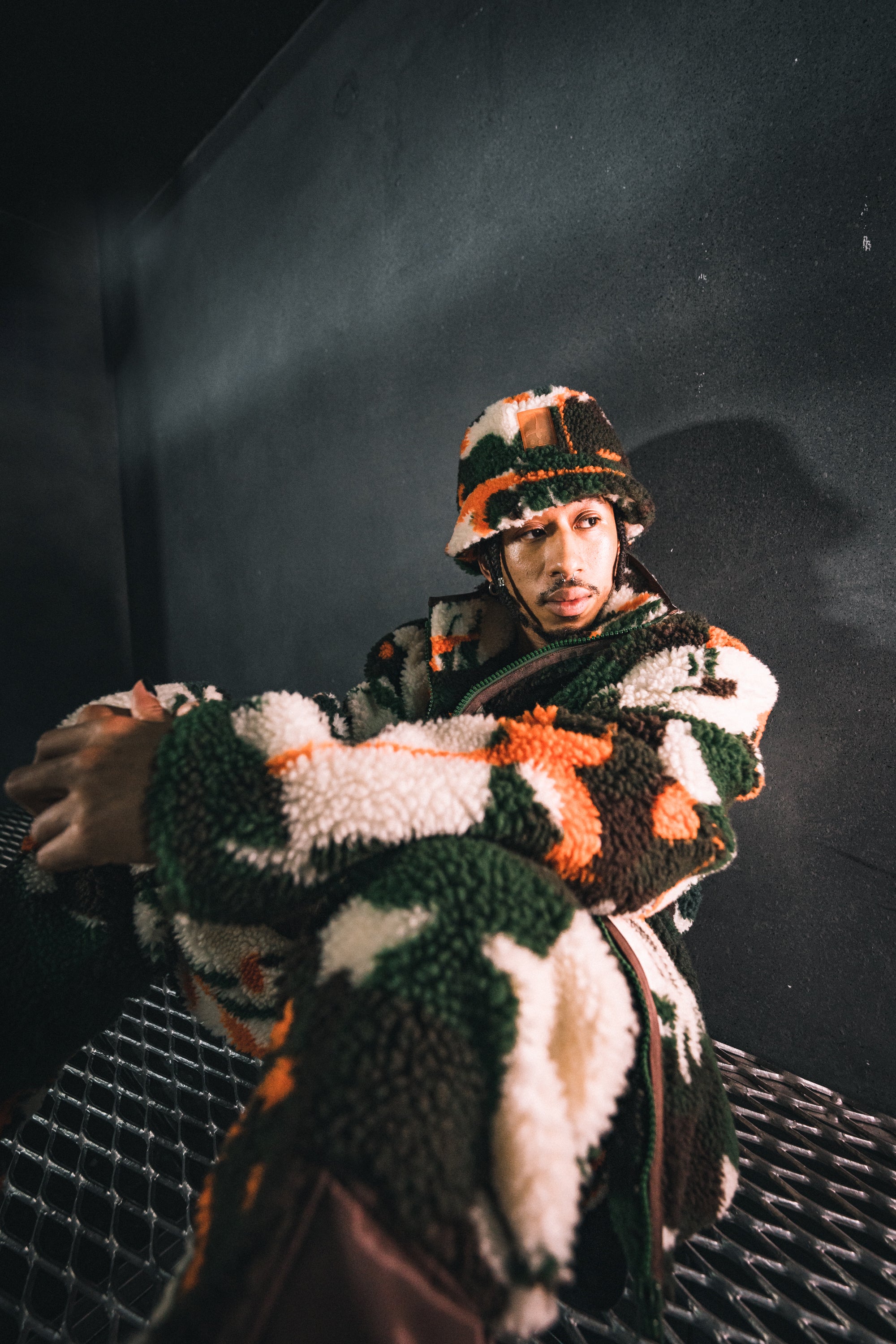 "Camo" Fleece Jacket