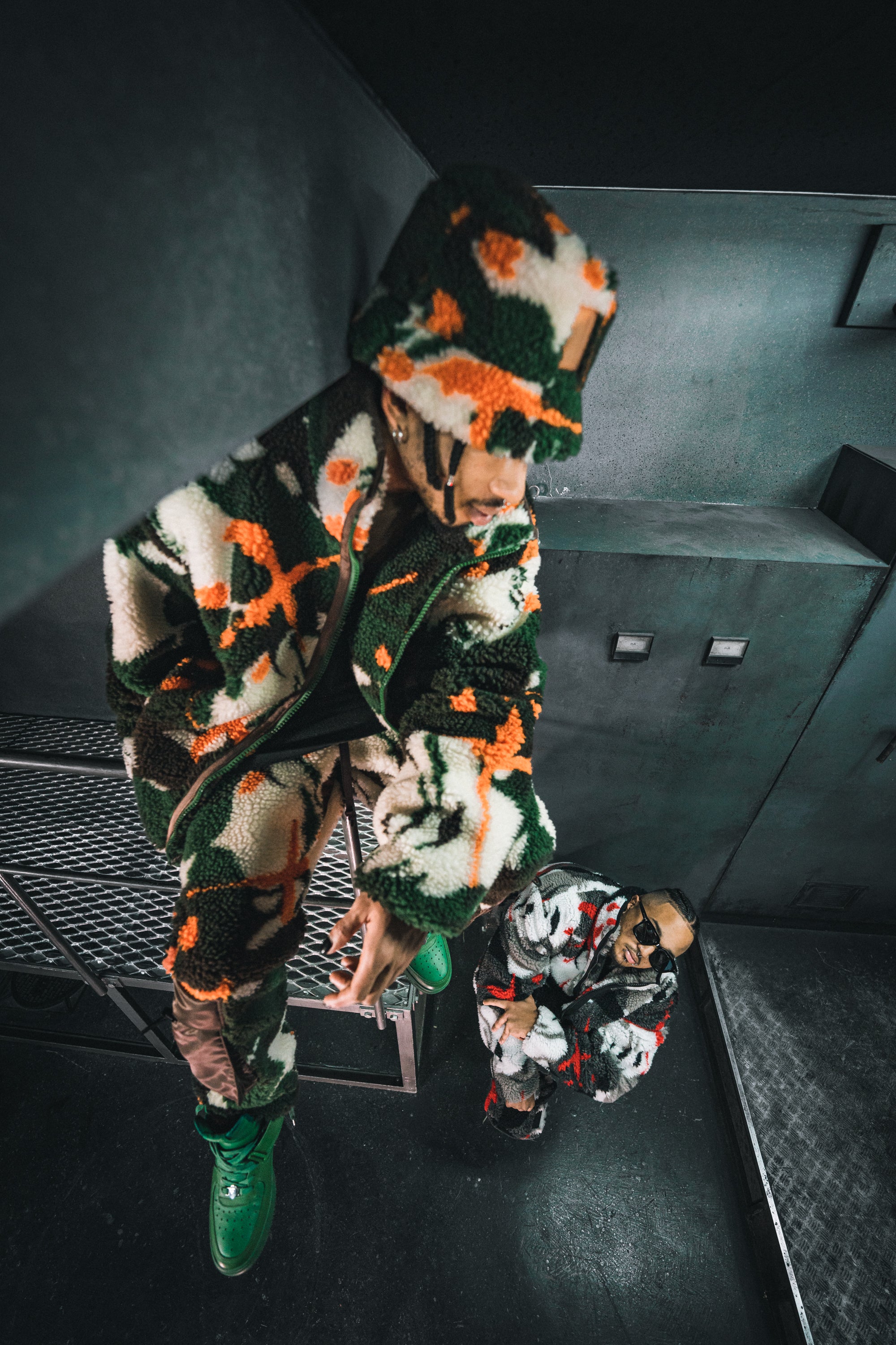 "Camo" Fleece Jacket