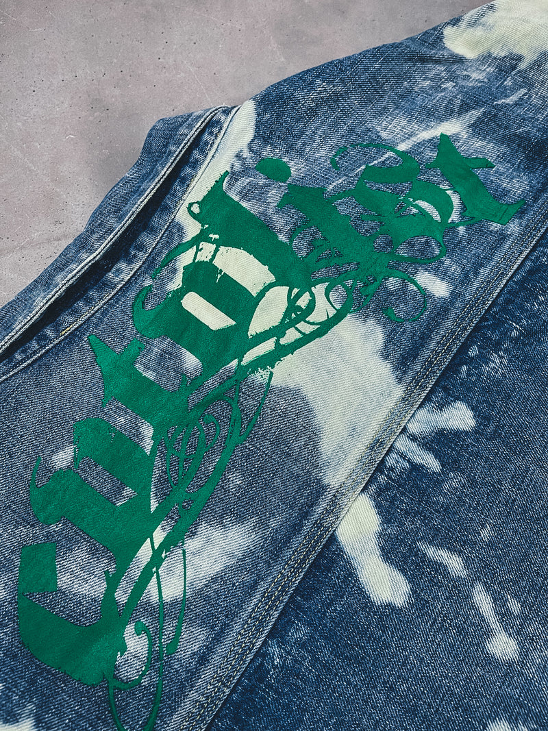 CTLS | "CVTVLIST" Denim Jacket [Bleach*Green]