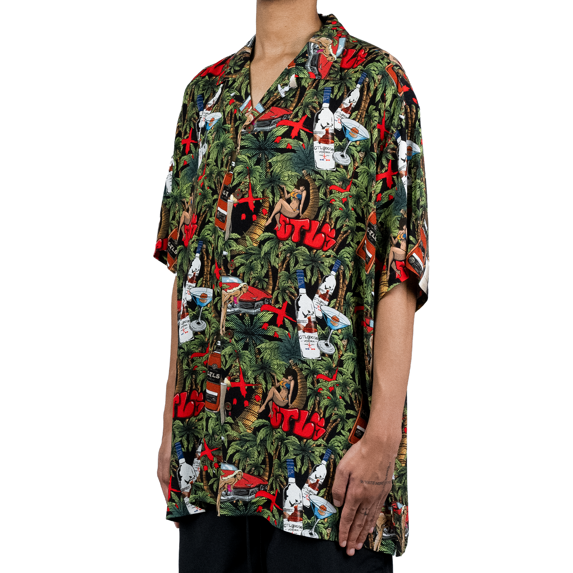 "Drunk" Aloha Shirt