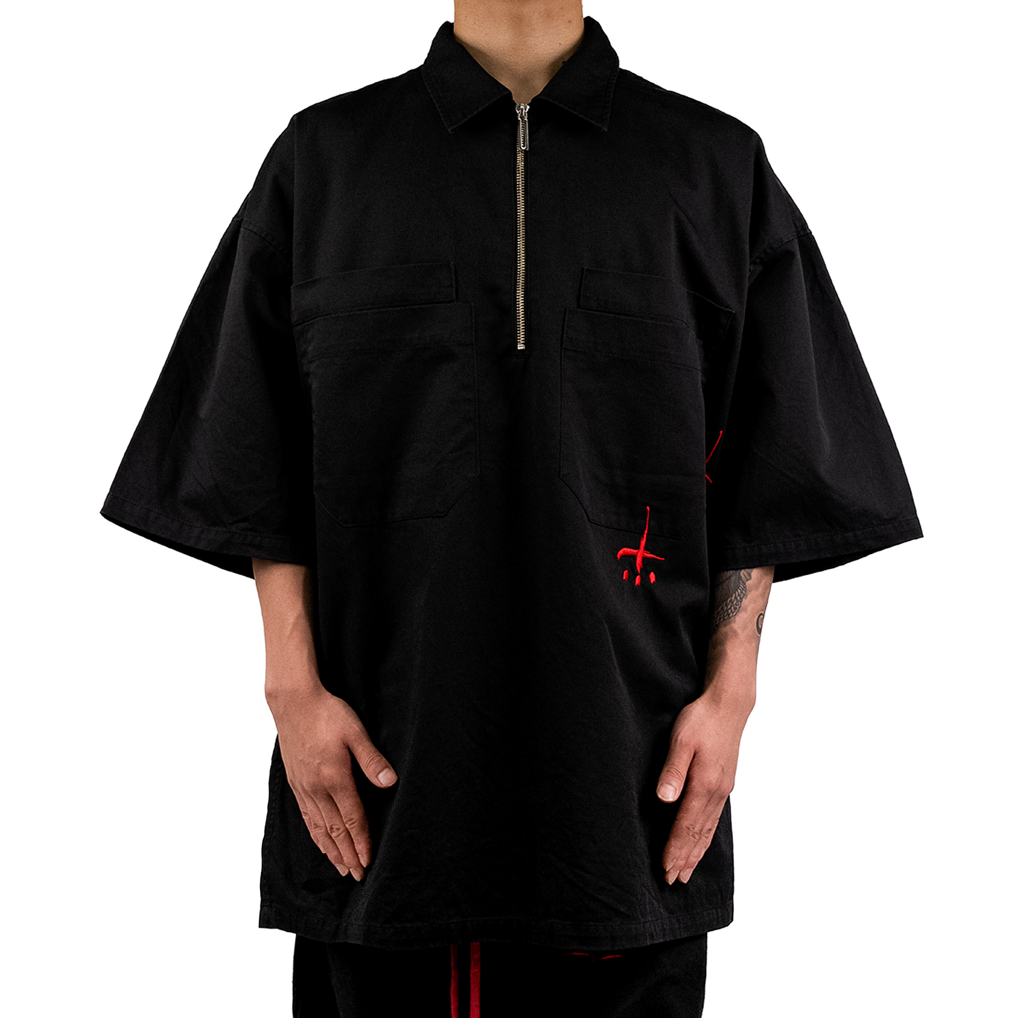 Double Pocket Short Sleeve Shirt