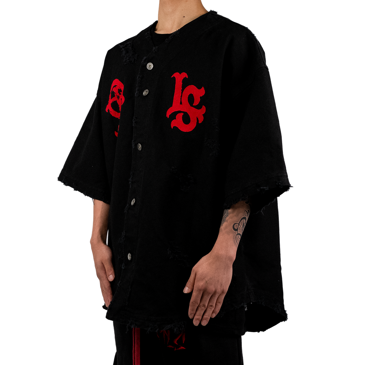 Destroyed Baseball Jersey