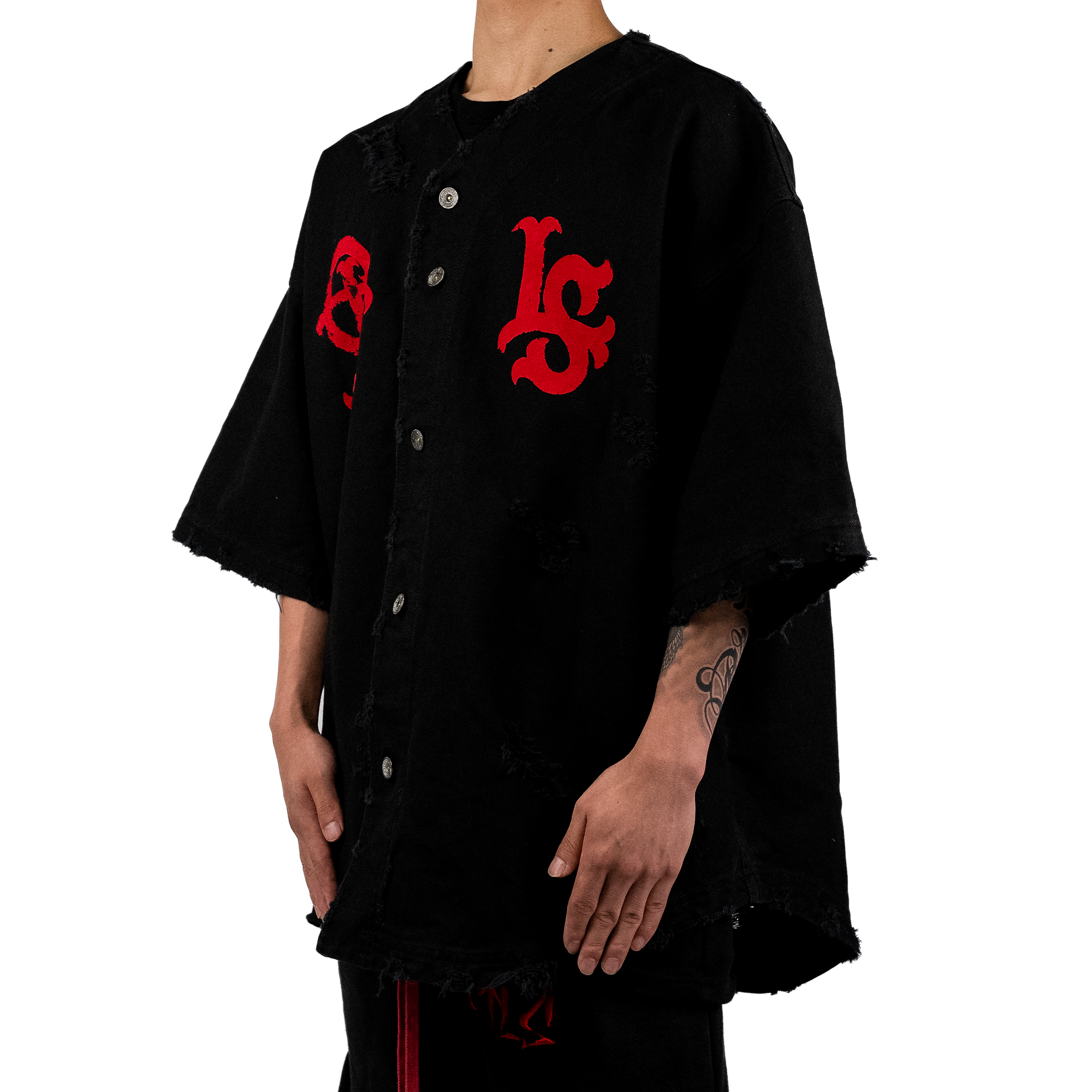 Destroyed Baseball Jersey