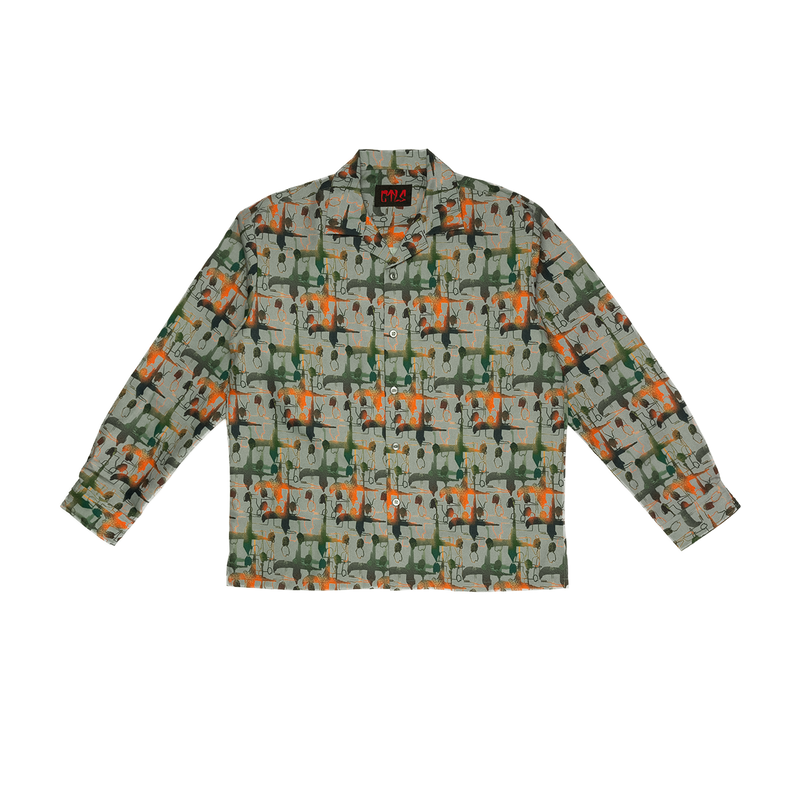 CTLS | Crosses Pattern Shirt