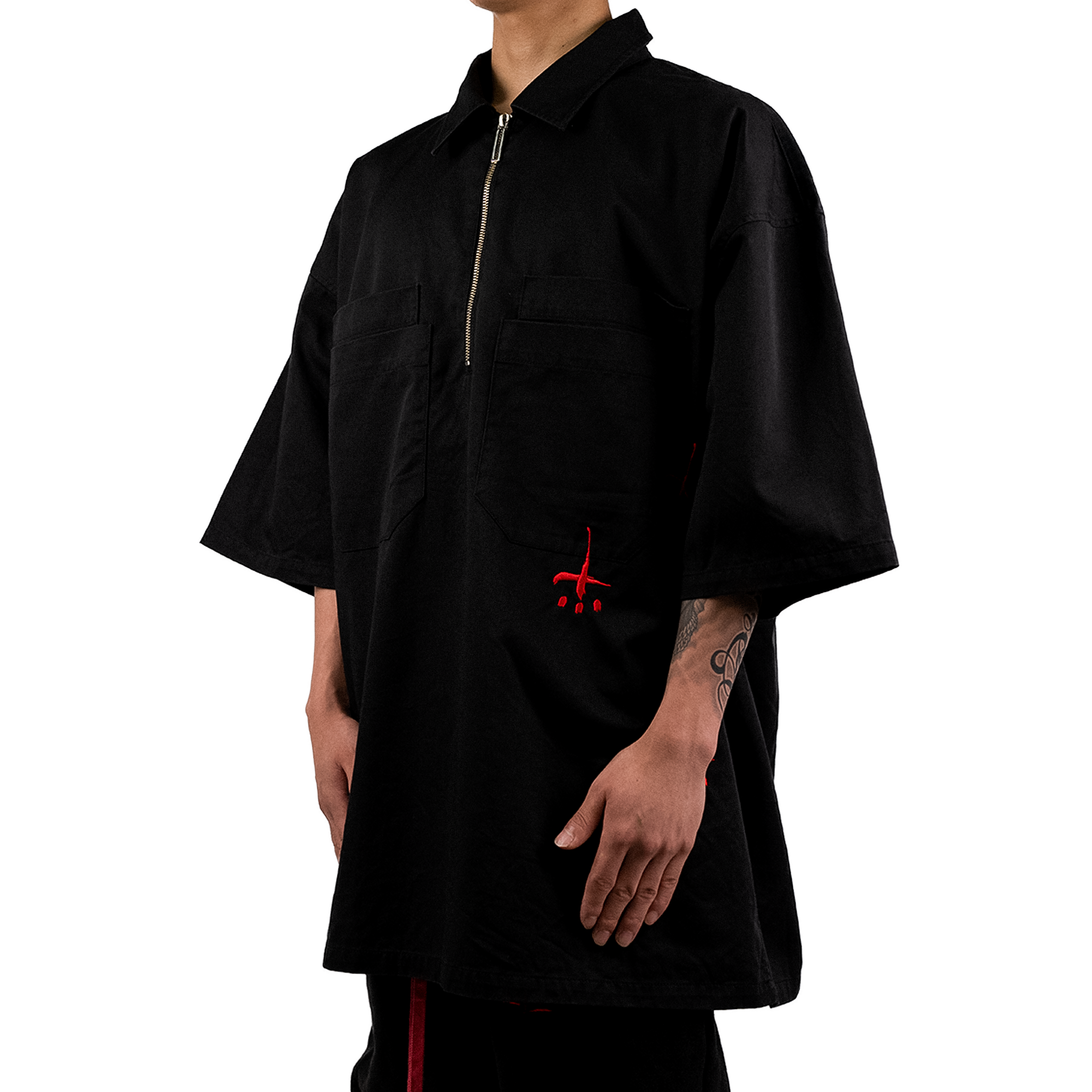 Double Pocket Short Sleeve Shirt