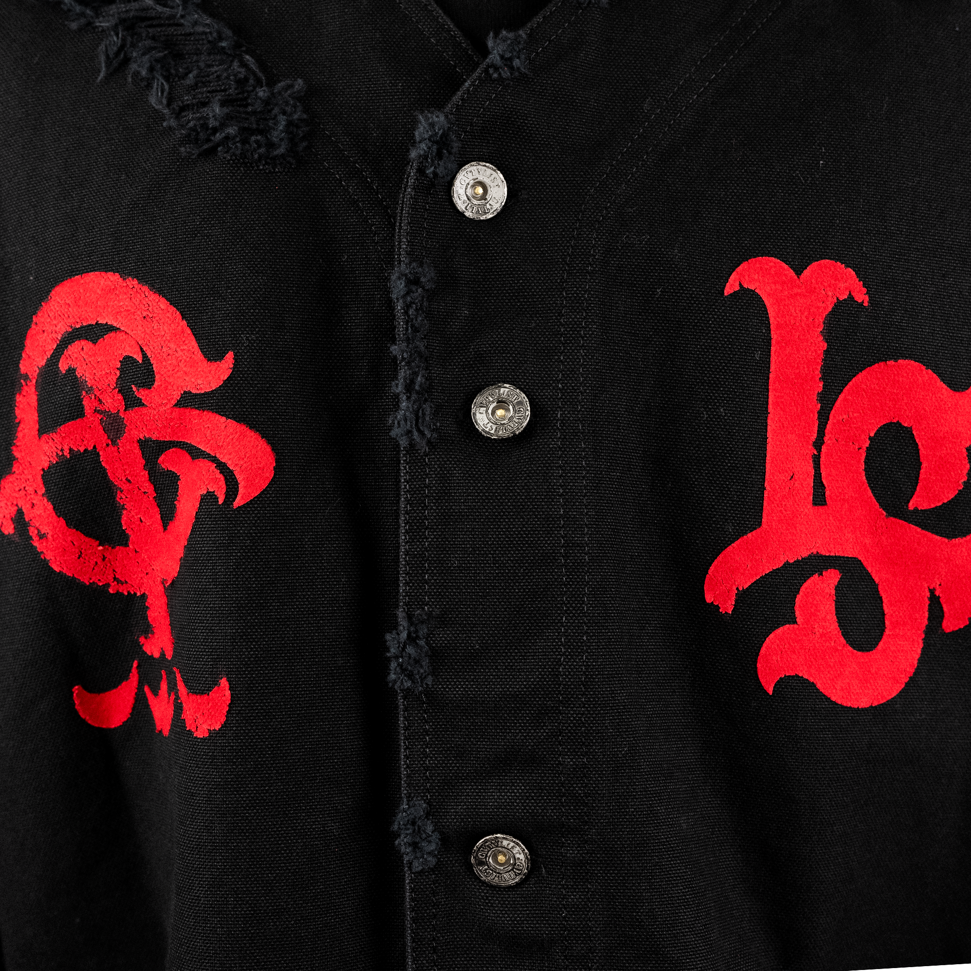 Destroyed Baseball Jersey