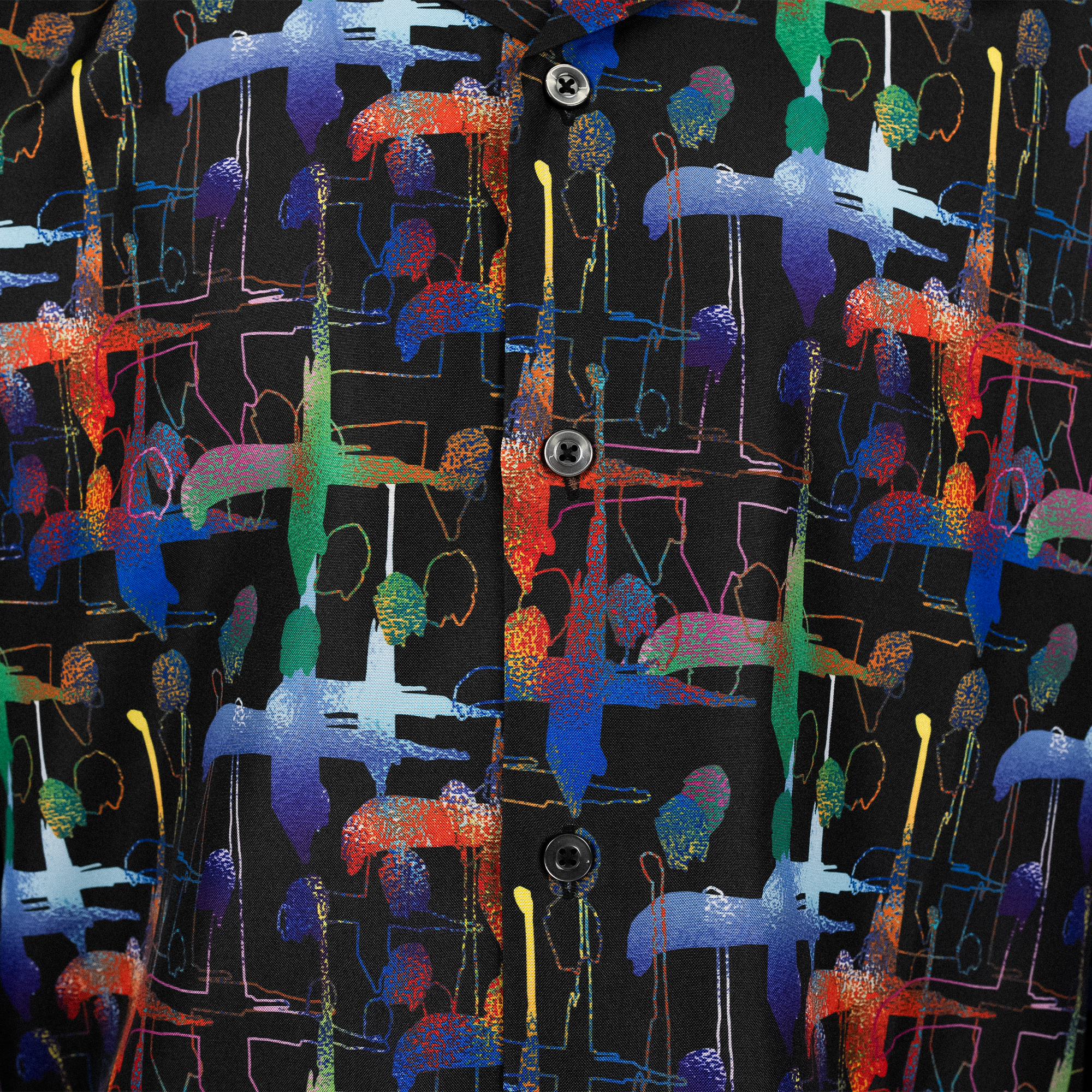 Crosses Pattern Shirt