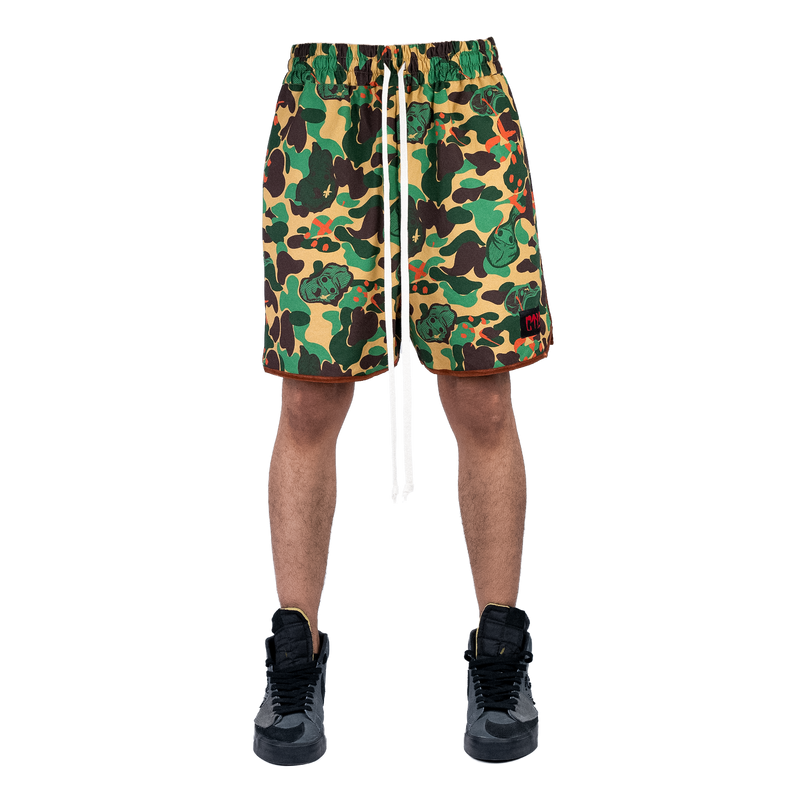 CTLS | "CREW" Camo Shorts