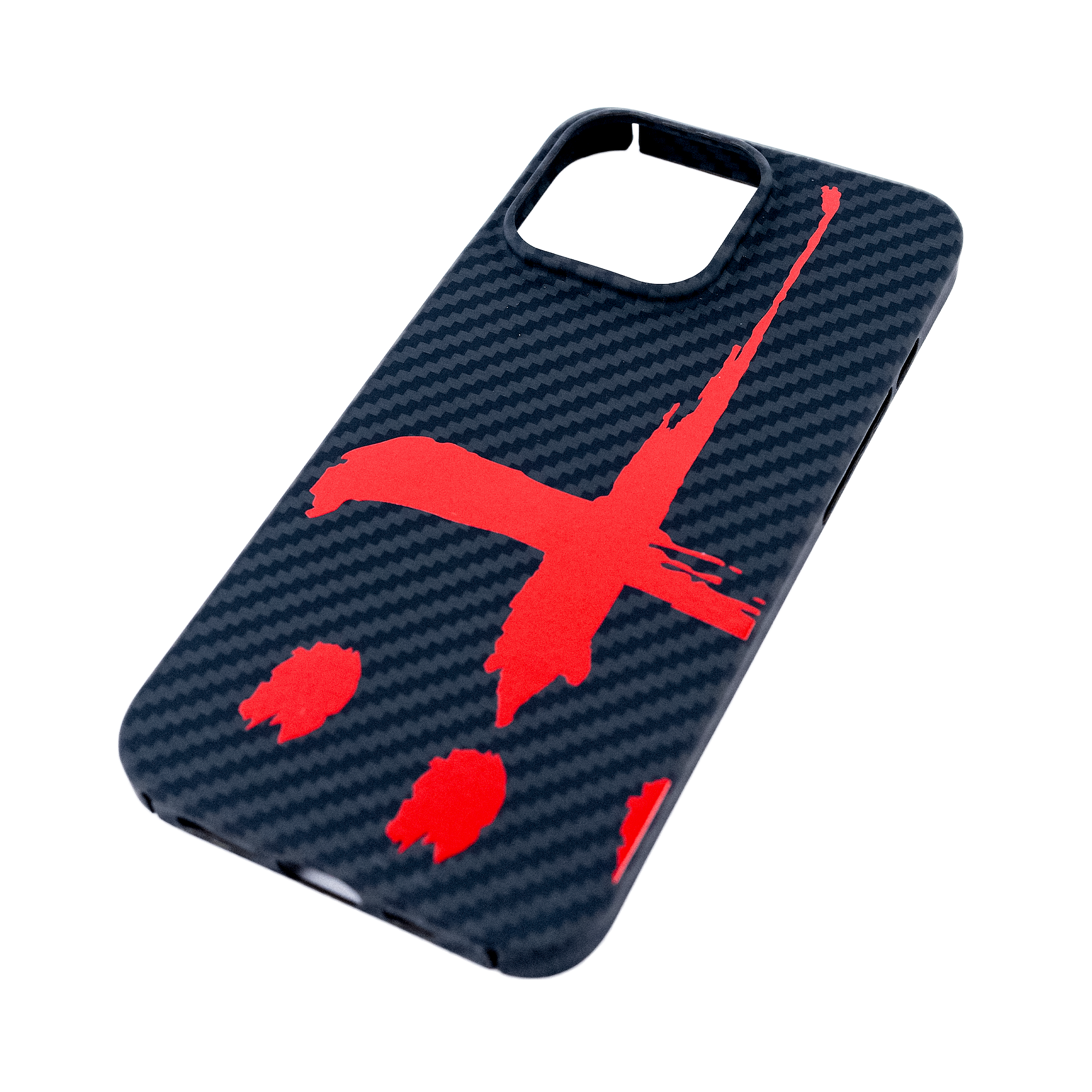 Big Cross Carbon iPhone Case for 13 Pro Max