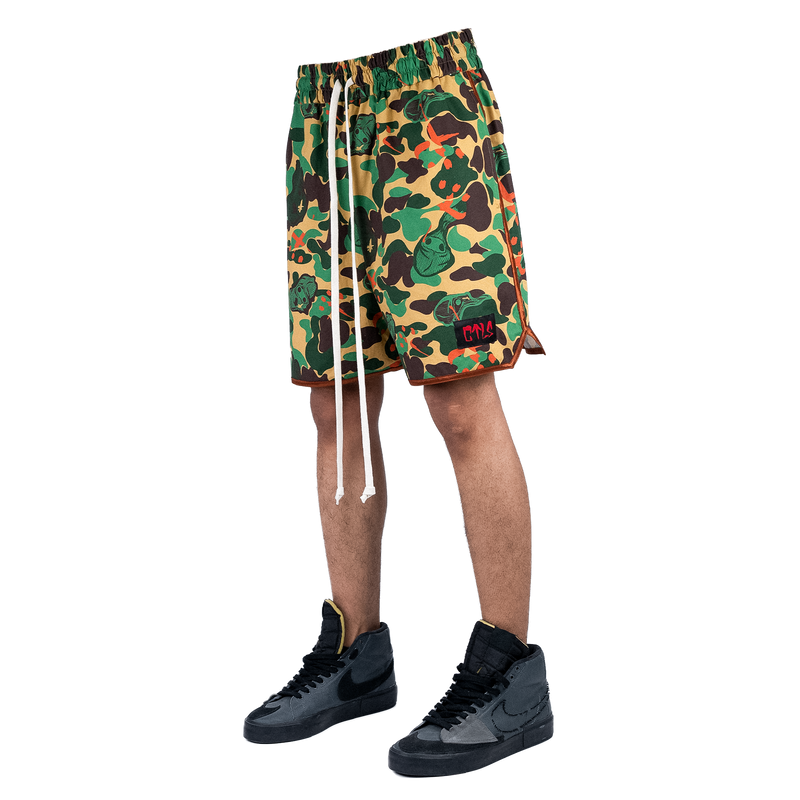 CTLS | "CREW" Camo Shorts