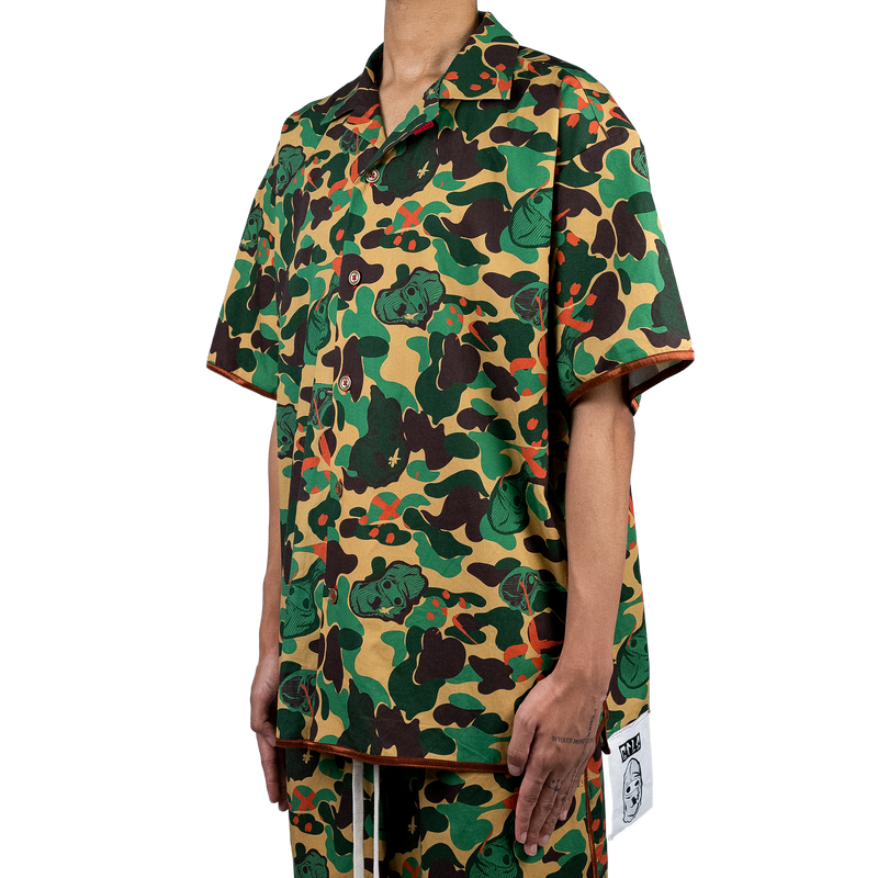 CTLS | "CREW" Camo Short Sleeve Shirt