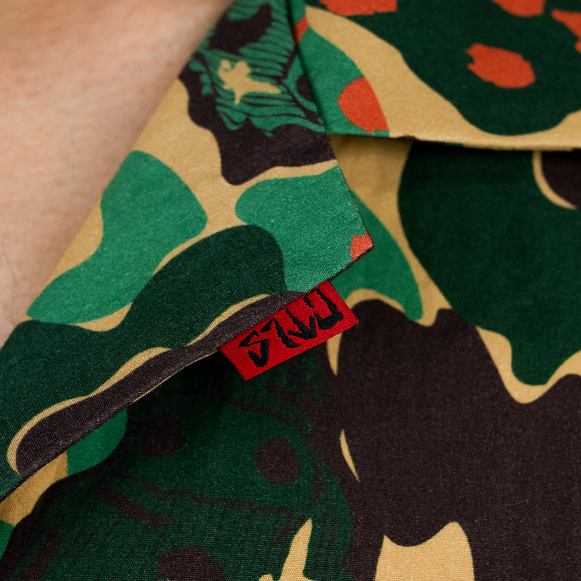"CREW" Camo Short Sleeve Shirt