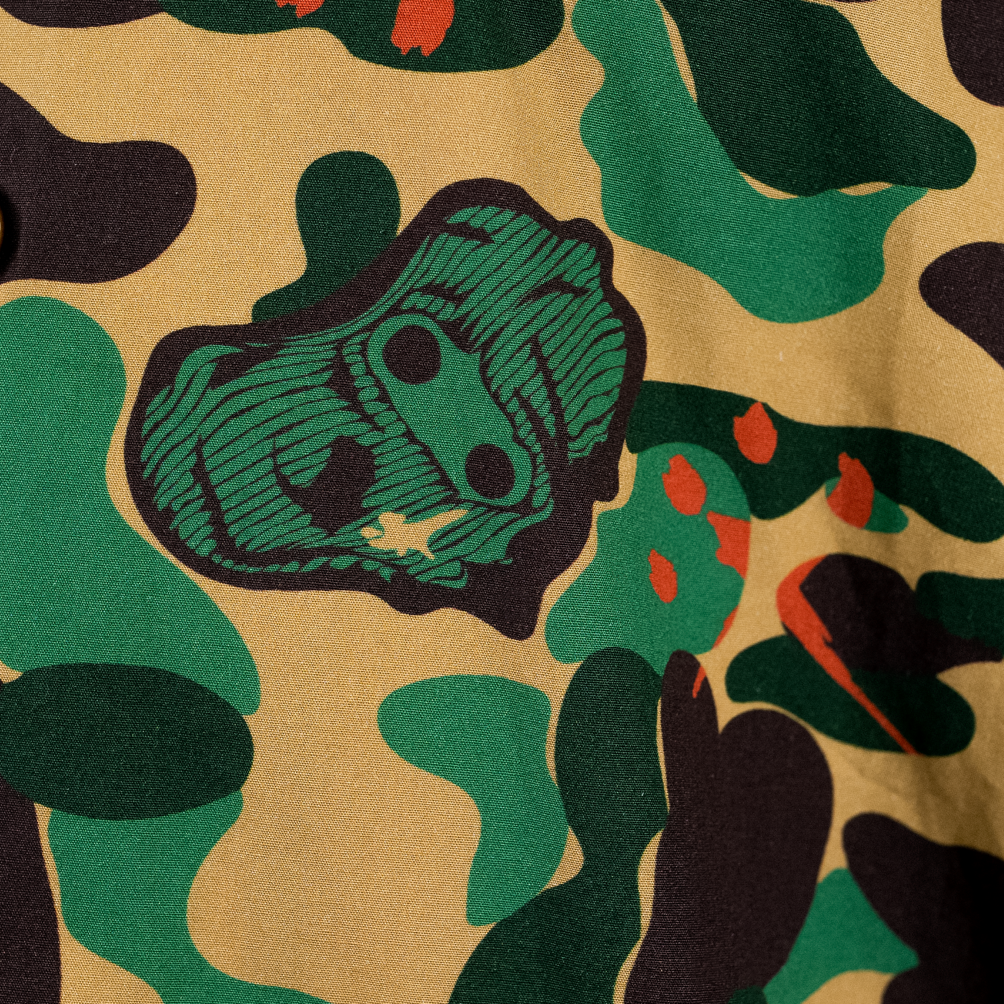 "CREW" Camo Short Sleeve Shirt