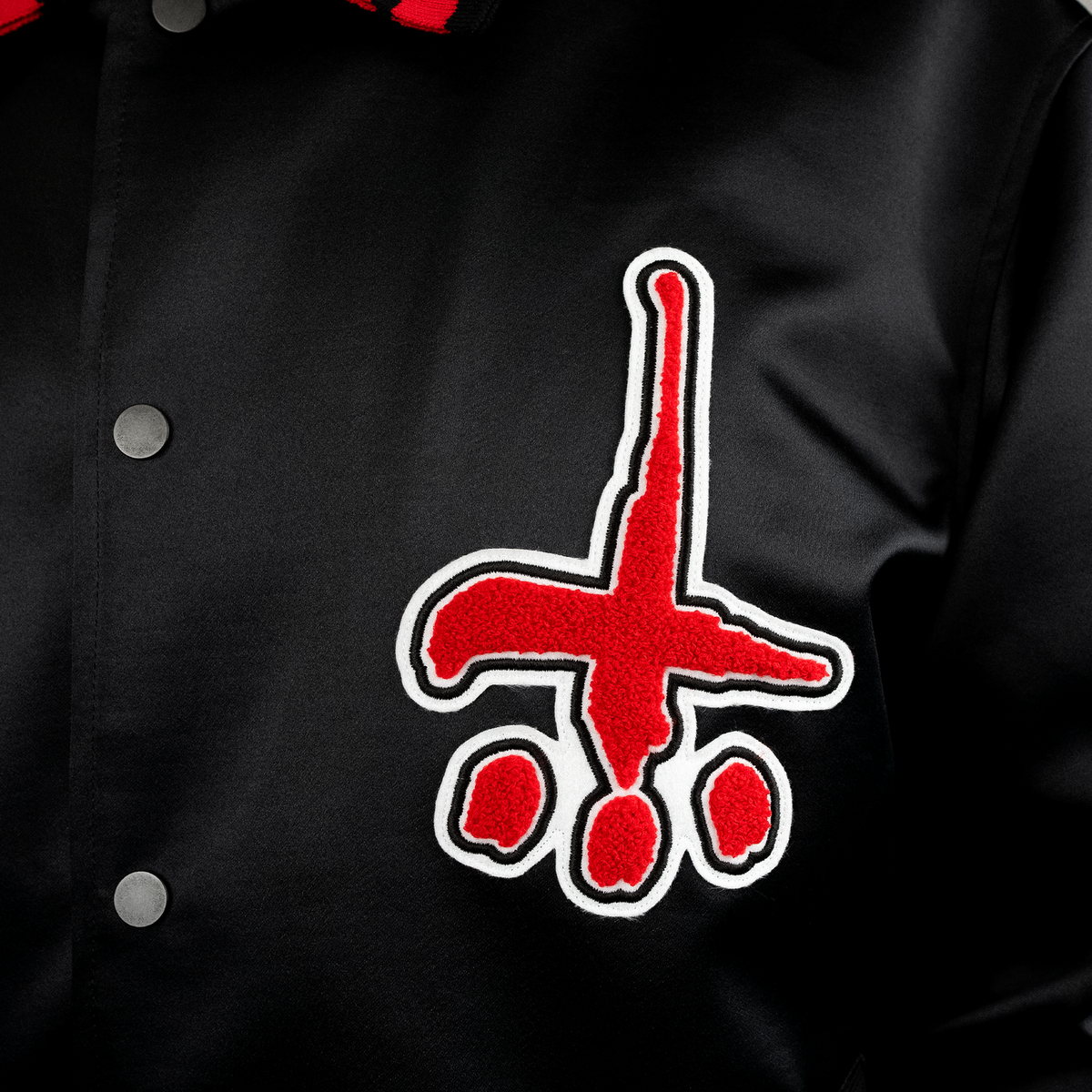 Satin College Jacket