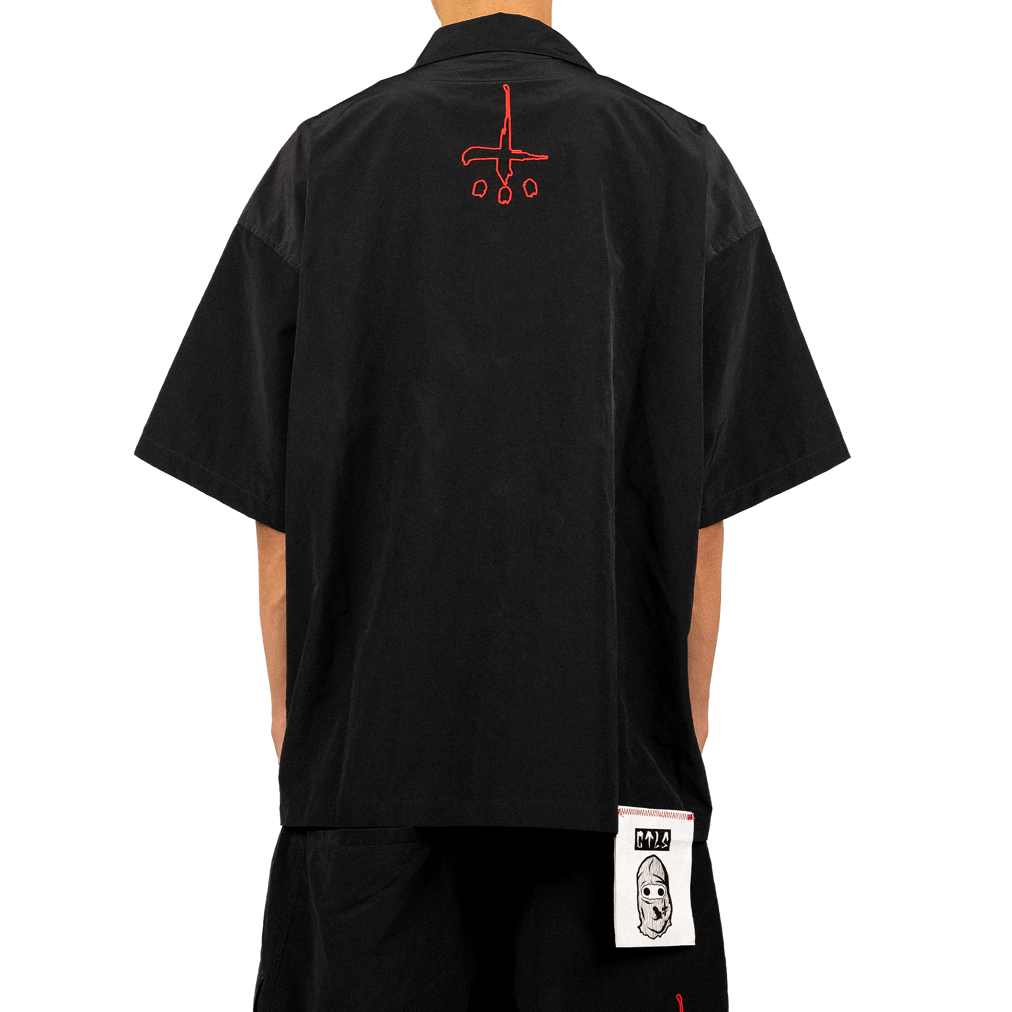 Vegan Leather Pocket Shirt