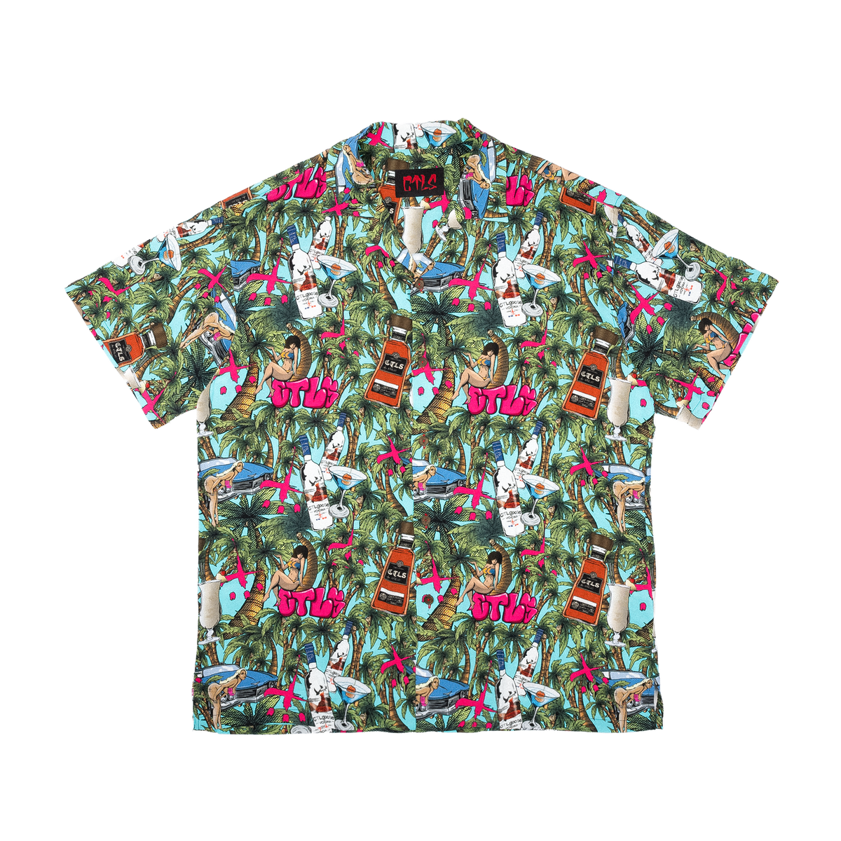 "Drunk" Aloha Shirt