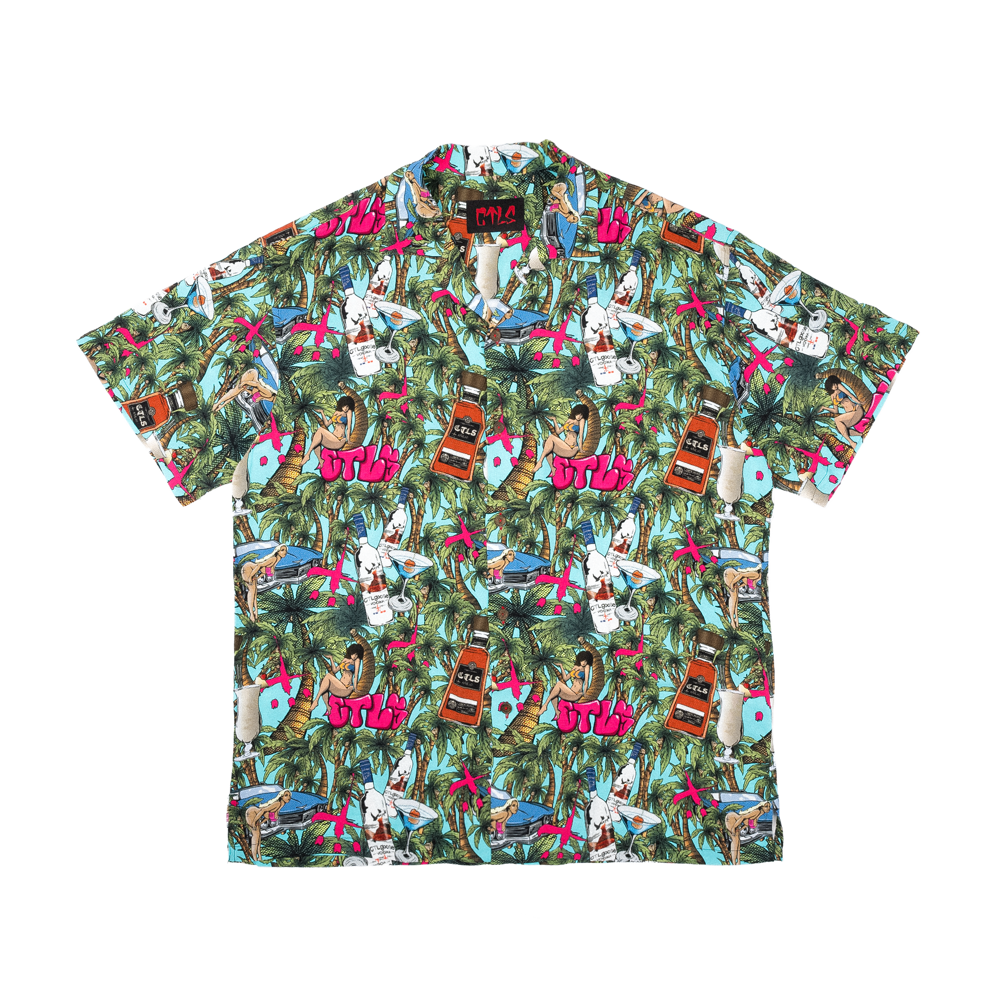 "Drunk" Aloha Shirt