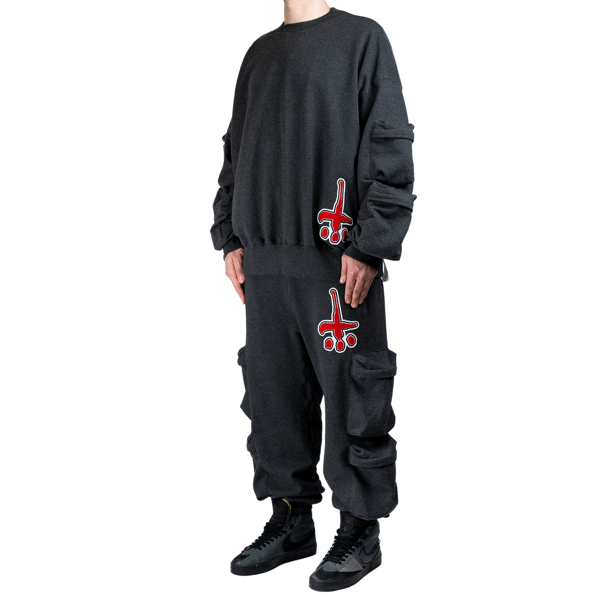 Side Pocket Crewneck
