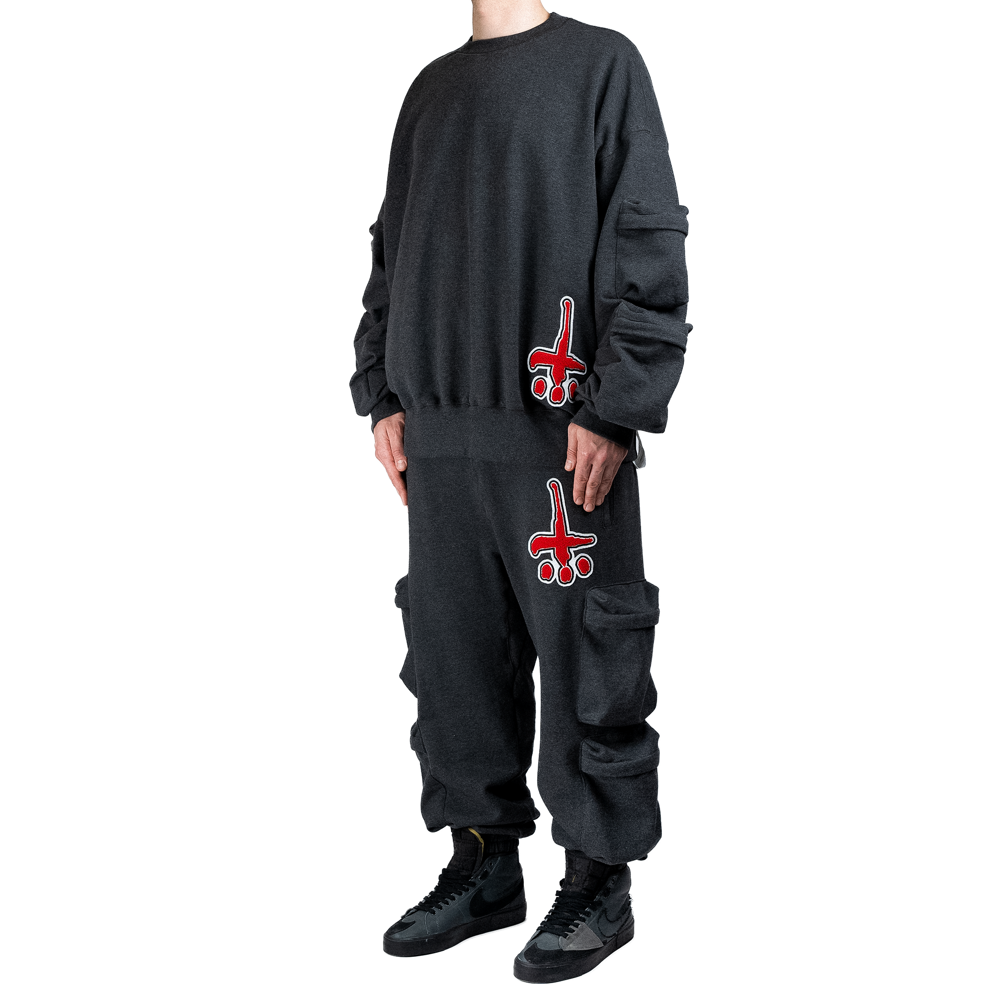 Side Pocket Crewneck