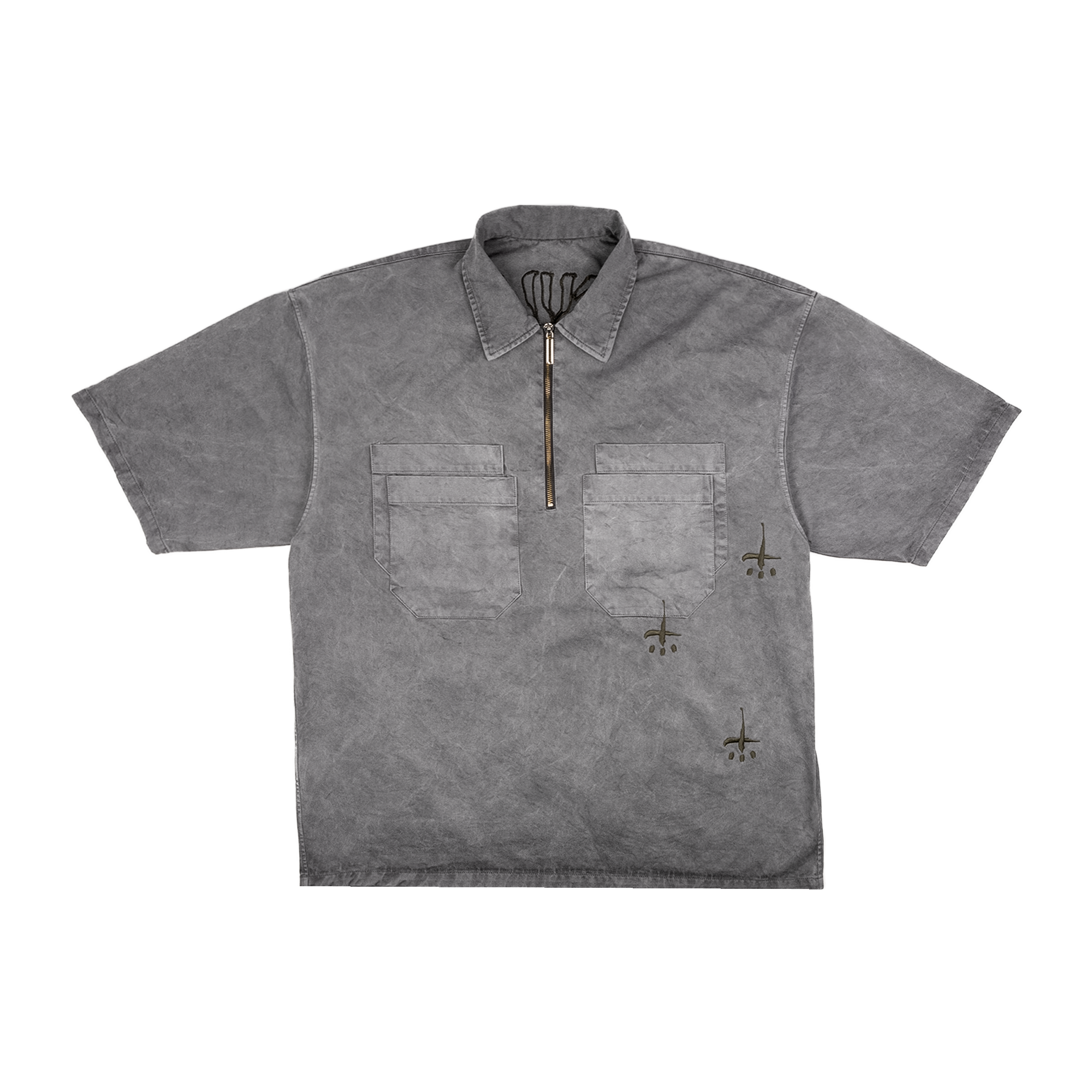 Double Pocket Short Sleeve Shirt