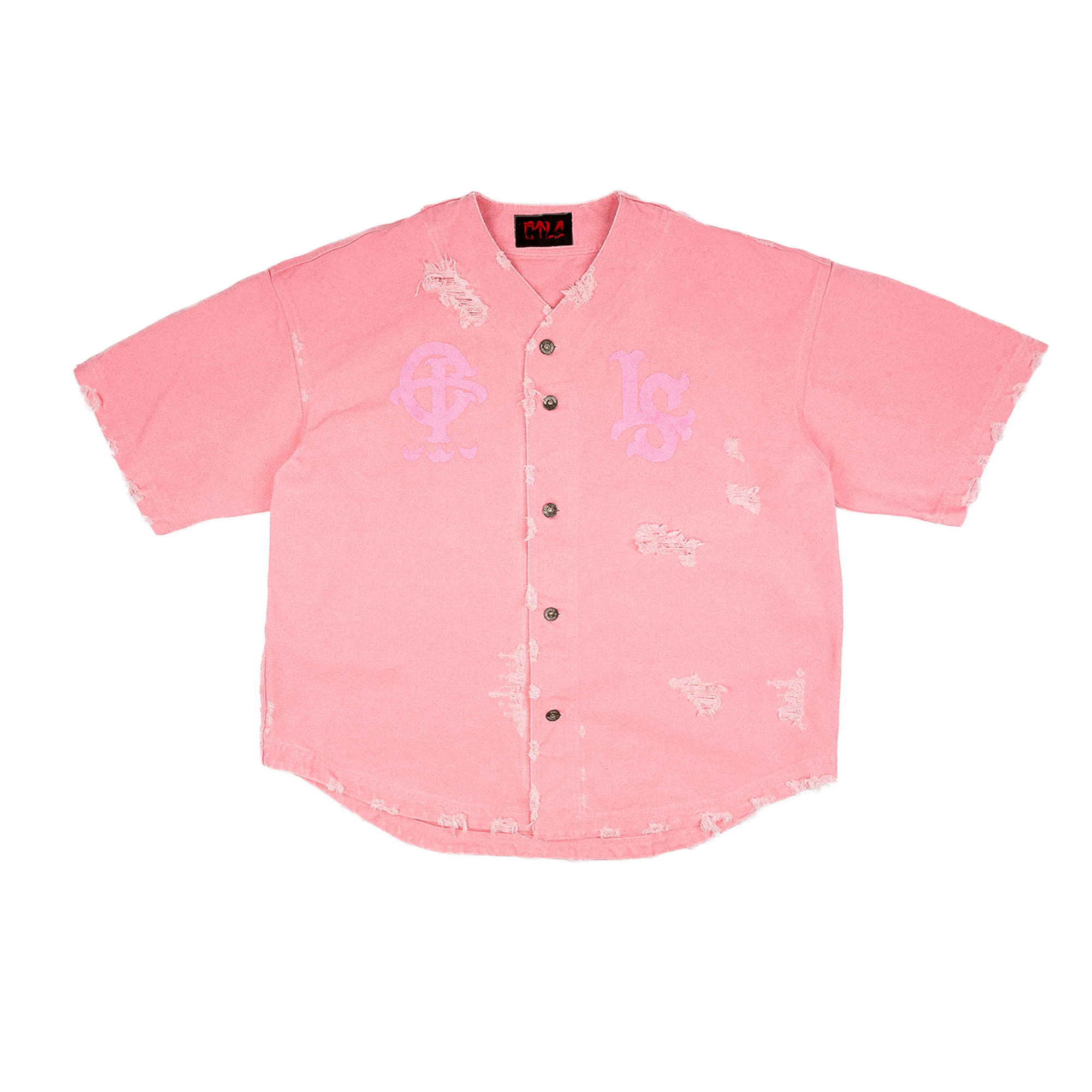 Destroyed Baseball Jersey
