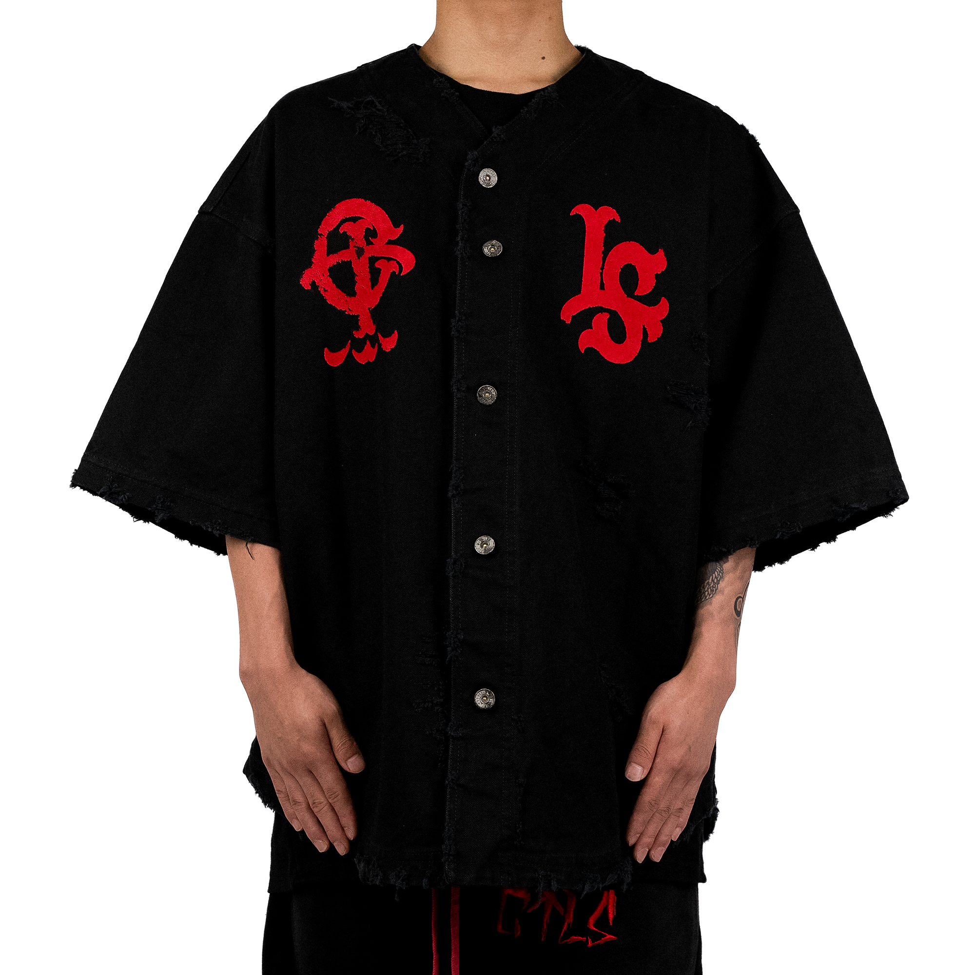 Destroyed Baseball Jersey