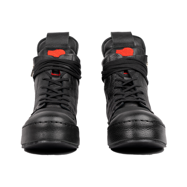 CYCLOPS BOOTS BLK*RED